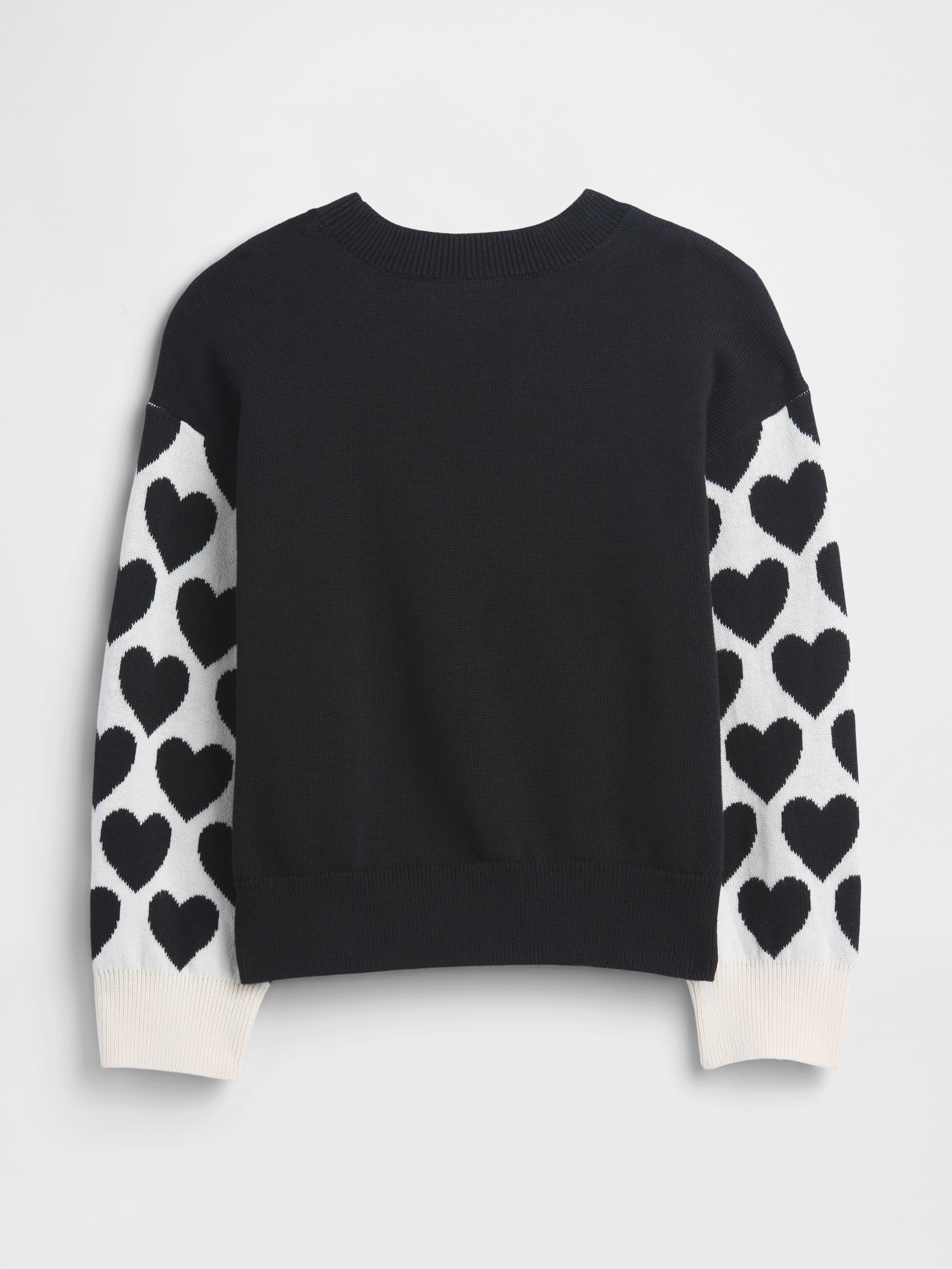 Gap Factory Babygap Intarsia Sweater In Black