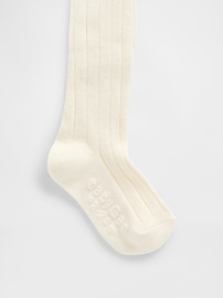 Image number 2 showing, babyGap Pull-On Ribbed Tights