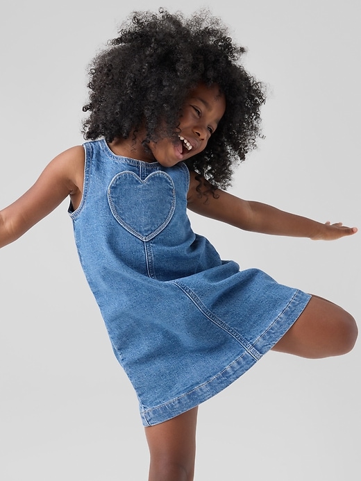 Image number 2 showing, babyGap Denim Heart Skirtall