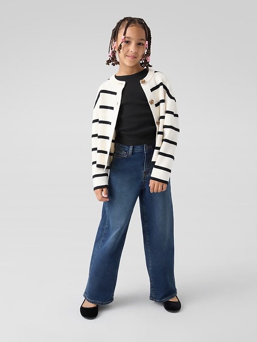 Image number 2 showing, Kids Relaxed Stripe Cardigan