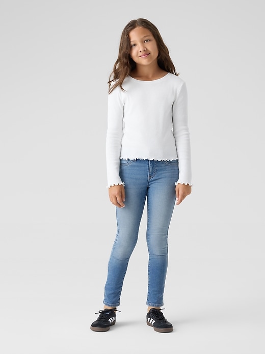 Image number 2 showing, Kids Super Skinny Sweatpant Jeans