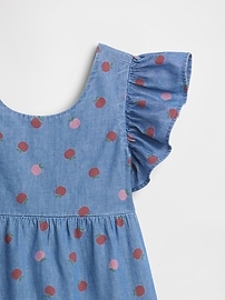 babyGap Flutter Sleeve Tie-Back Dress