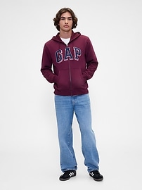 Gap Logo Zip Hoodie