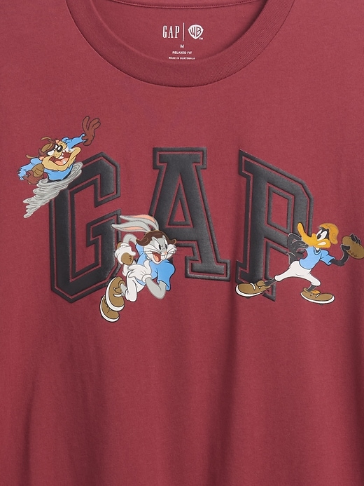 Image number 4 showing, WB™ Looney Tunes Relaxed Gap Logo T-Shirt