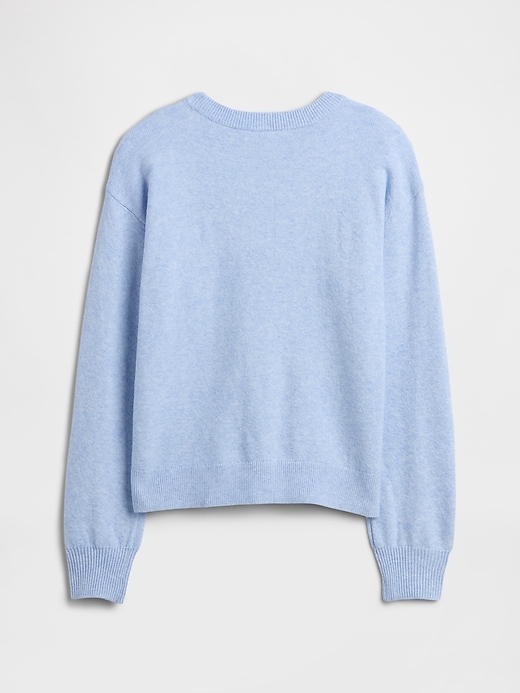 Image number 2 showing, Kids CashSoft Relaxed Intarsia Sweater