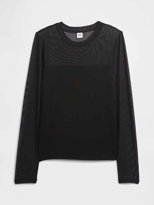 Image number 5 showing, Stretch Jersey Mesh Top