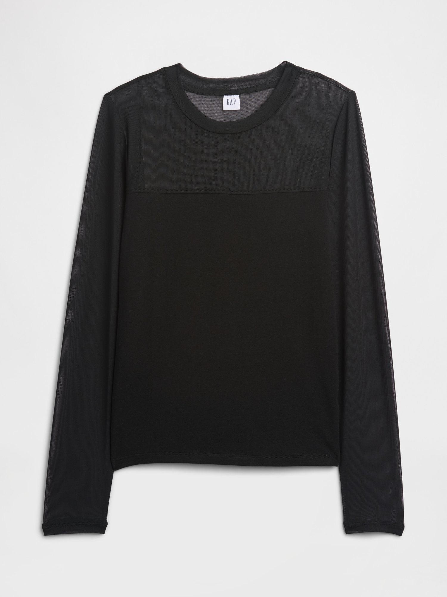 FACCIES「MESH PO」 Stretch Jersey Mesh Top | Gap Factory