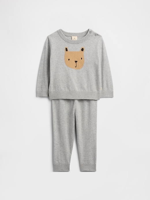 Image number 1 showing, Baby Two-Piece Sweater Set