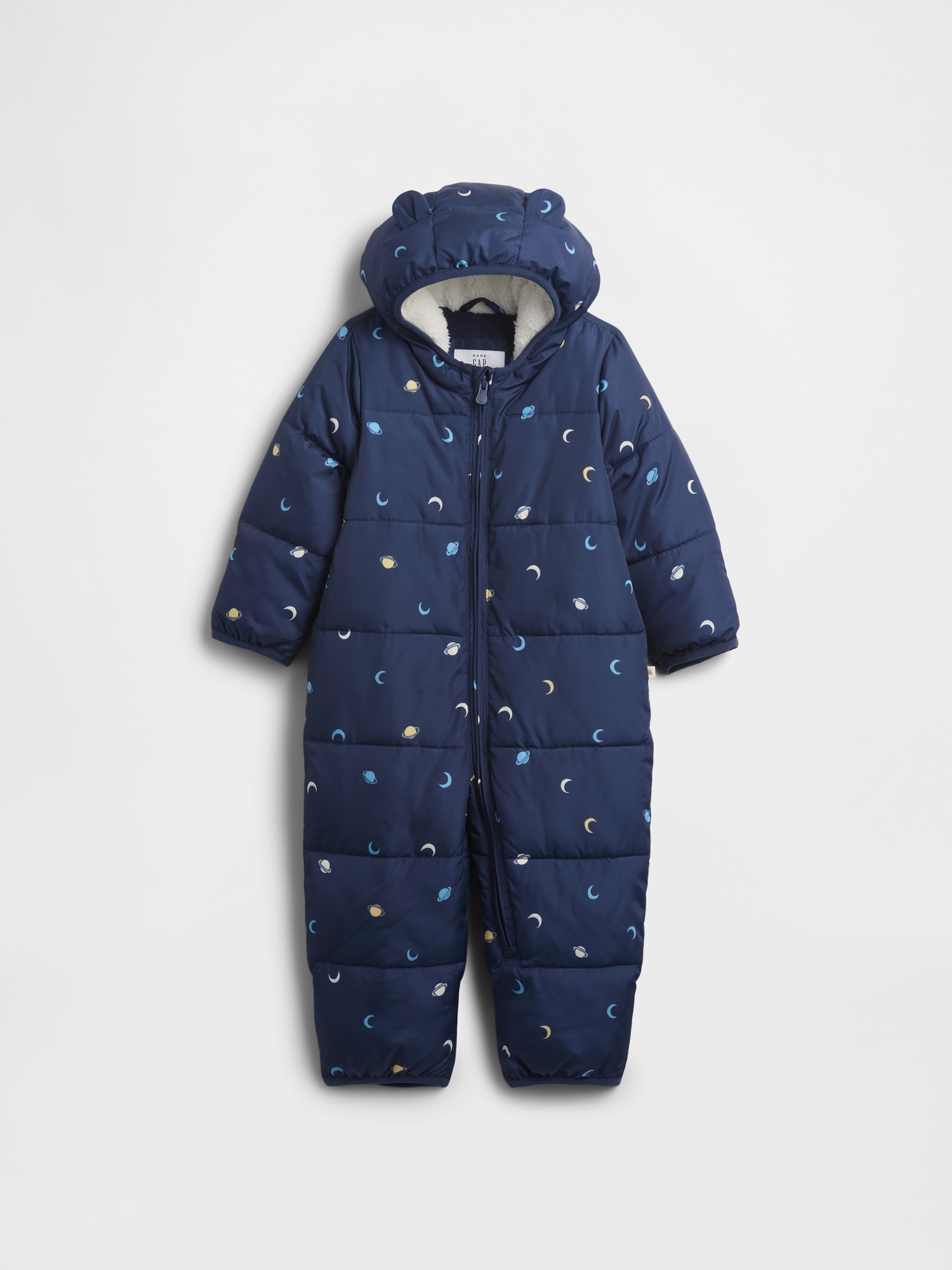Baby ColdControl Max Snowsuit - New Navy Blue Space