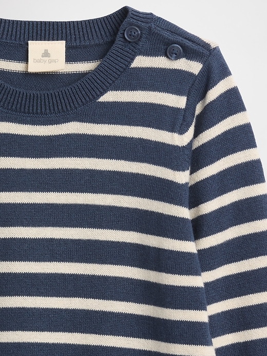 Image number 3 showing, Baby Sweater One-Piece