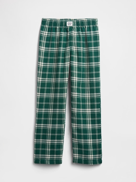 Image number 1 showing, Kids 100% Recycled Flannel PJ Pants