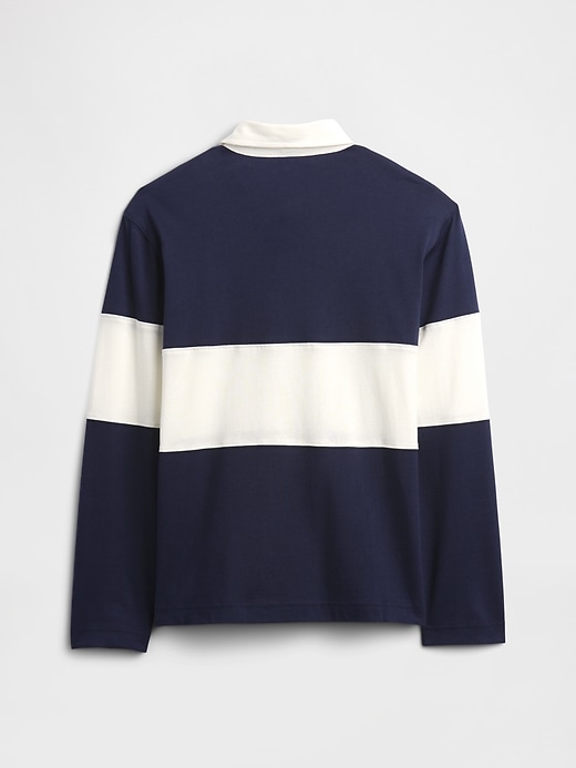 Image number 2 showing, Kids Relaxed Stripe Rugby Polo Shirt