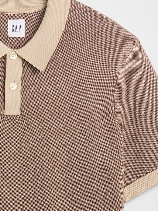 Image number 4 showing, Sweater Polo Shirt