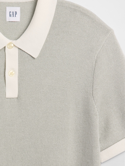 Image number 4 showing, Sweater Polo Shirt