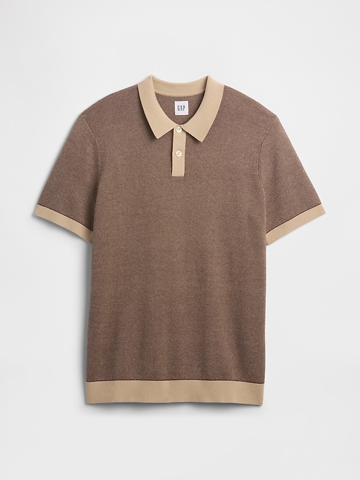 Image number 5 showing, Sweater Polo Shirt