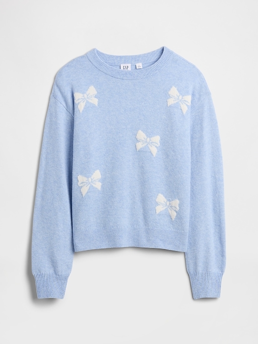 Image number 1 showing, Kids CashSoft Relaxed Intarsia Sweater
