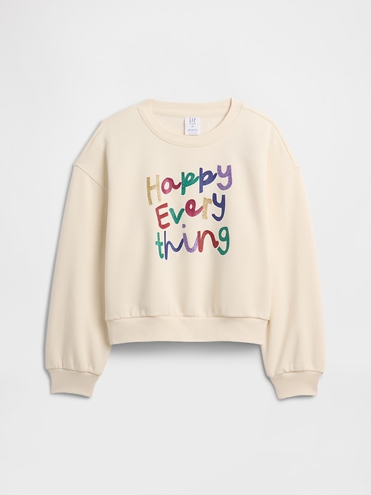 Image number 1 showing, Kids Oversized Gap Graphic Sweatshirt