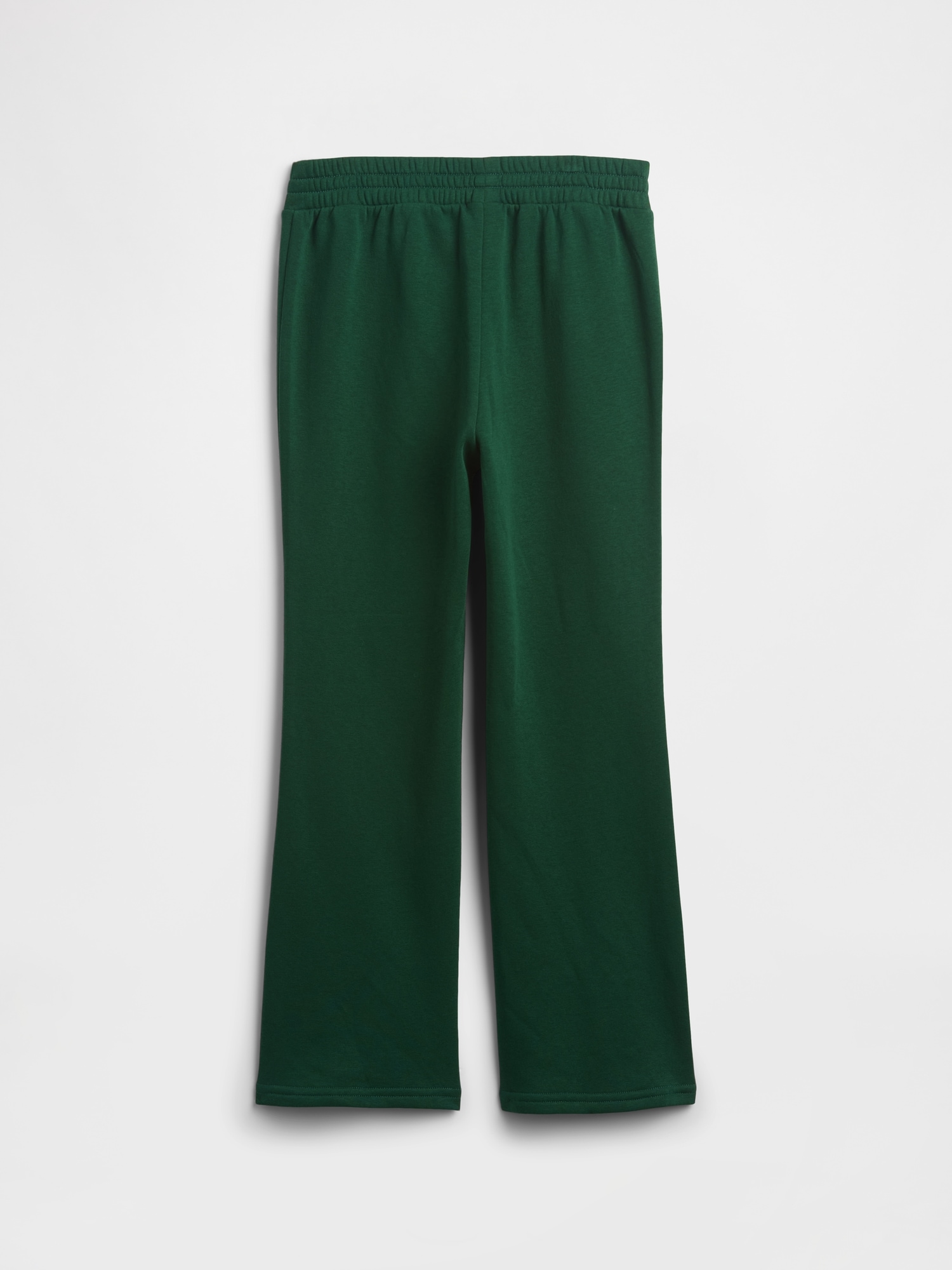Gap Factory Kids Relaxed Gap Logo Bootcut Joggers In Green