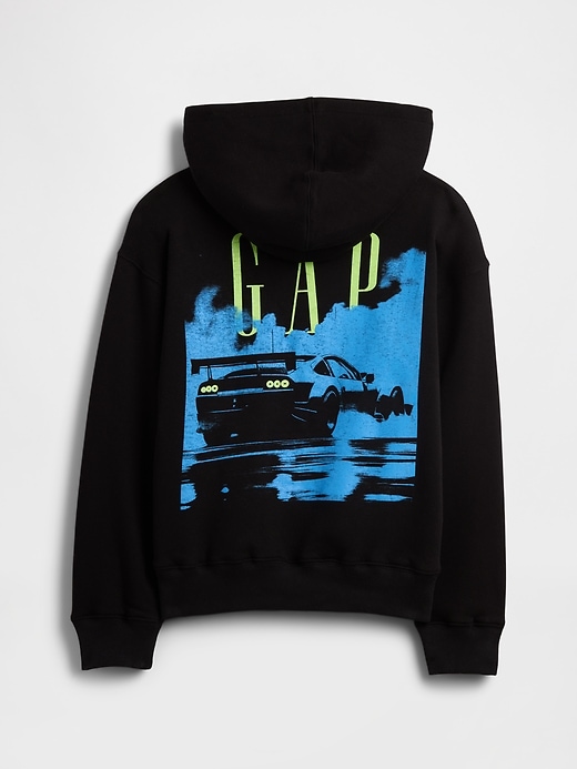 Image number 2 showing, Kids Relaxed Gap Graphic Hoodie