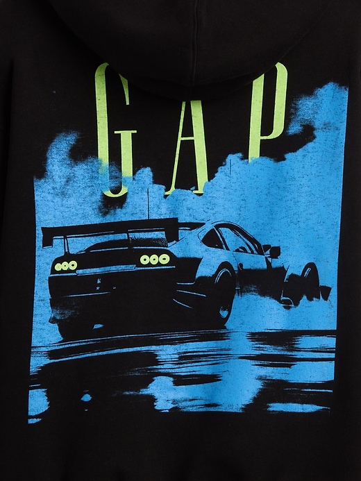 Image number 3 showing, Kids Relaxed Gap Graphic Hoodie