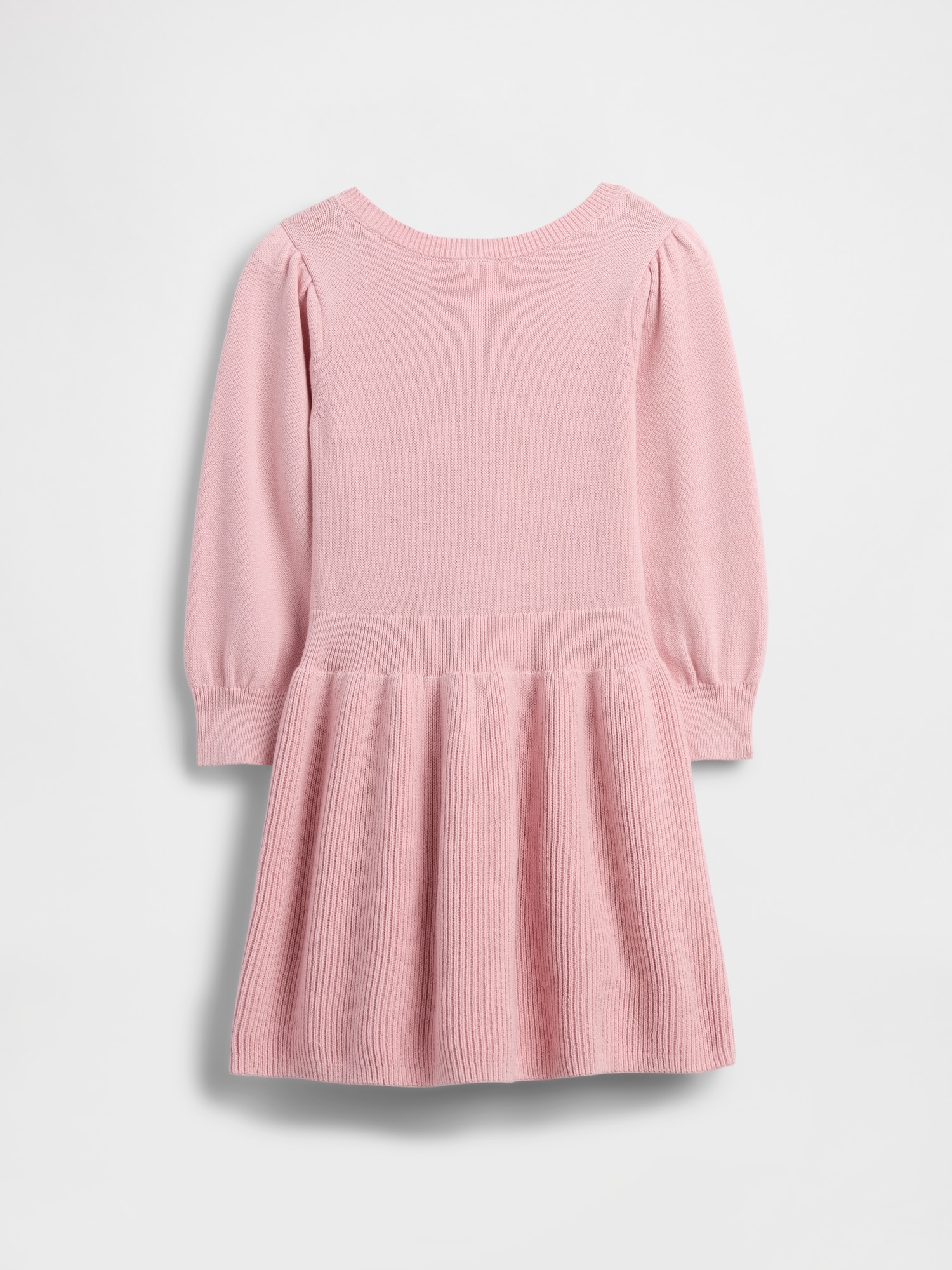 Gap Factory Babygap Cable-knit Sweater Dress In Pink