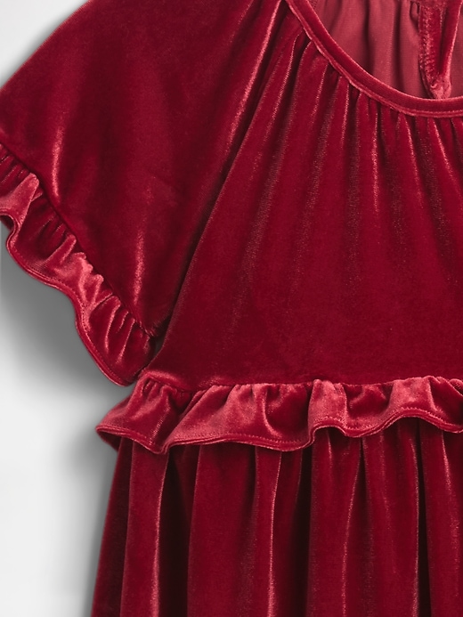 Image number 3 showing, babyGap Velour Ruffle Dress