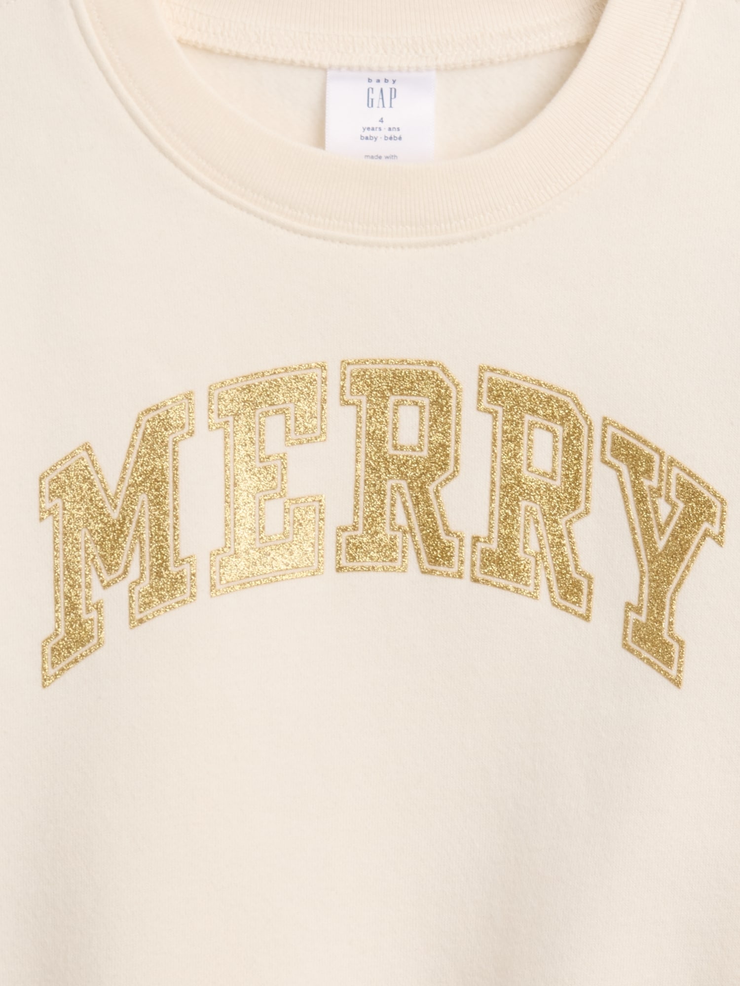Gap Factory Babygap Graphic Sweatshirt In Neutral