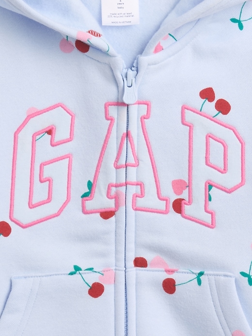 Image number 3 showing, babyGap Logo Zip Hoodie