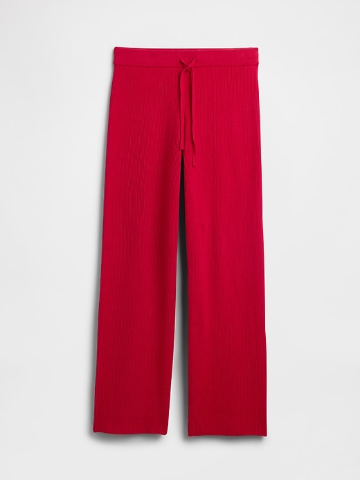 Image number 5 showing, CashSoft Relaxed Ribbed Sweater Pants
