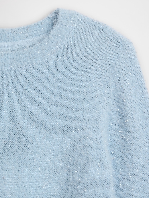 Image number 3 showing, Kids Relaxed Intarsia Sweater