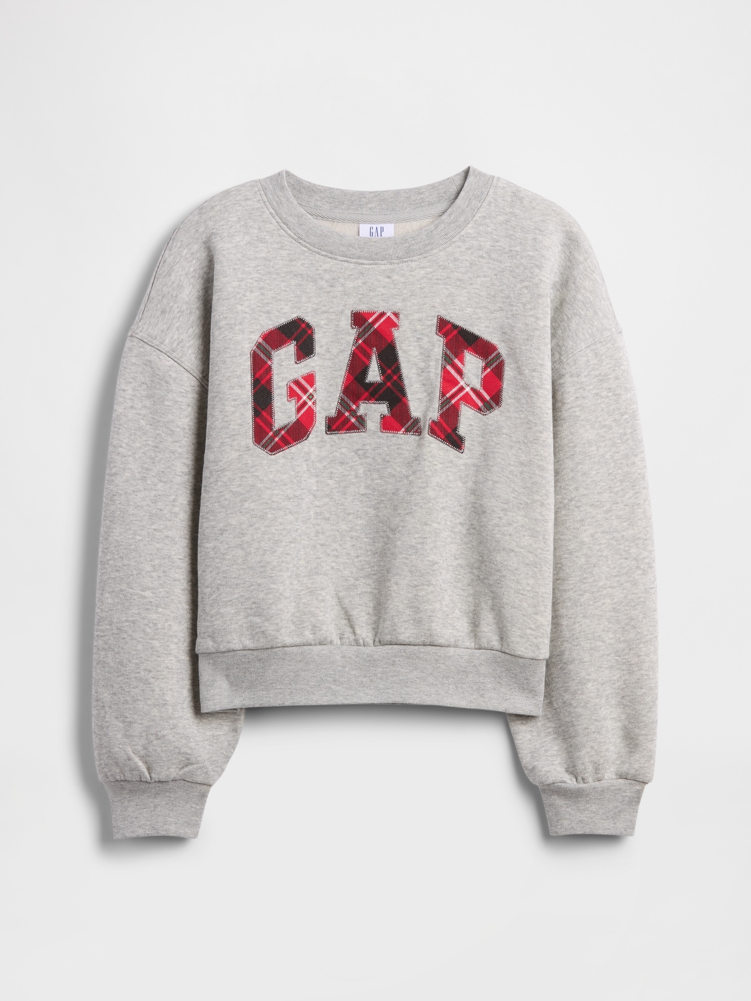 Gap Factory Kids Oversized Gap Graphic Sweatshirt In Gray