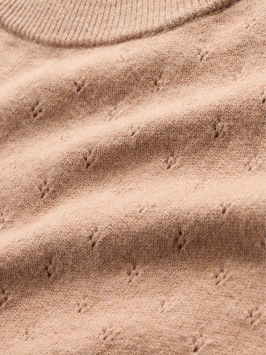 Image number 3 showing, Kids CashSoft Relaxed Pointelle Sweater