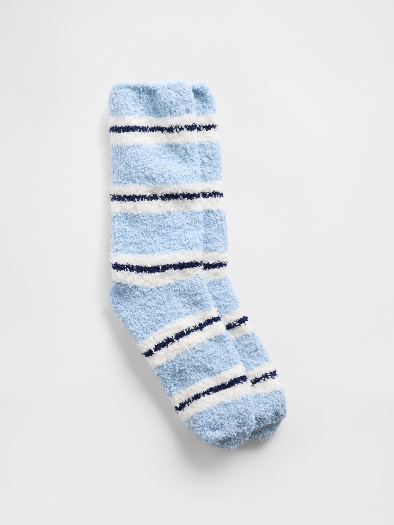 Cozy Socks - Blue Stripe