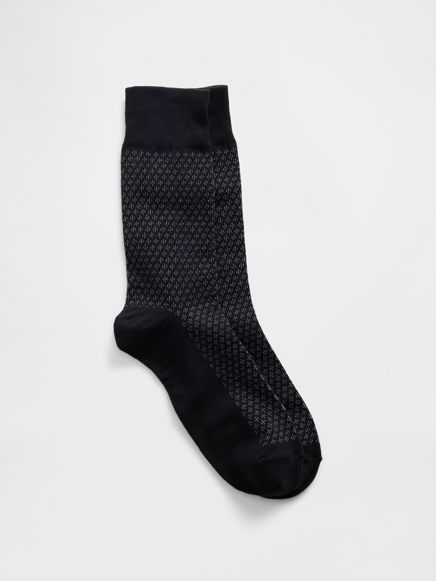 Dress Socks - Black Check