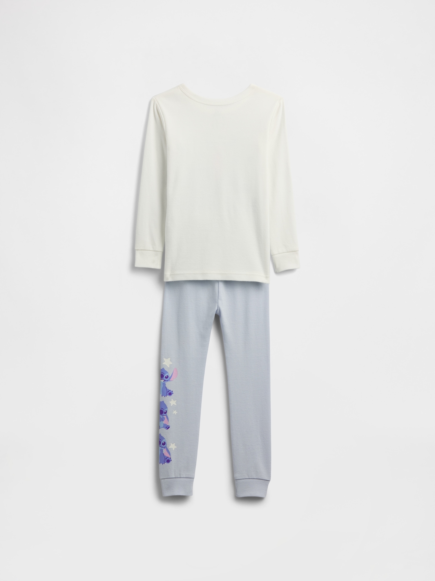 Gap Factory Kids & Babygap × Lilo And Stitch 100% Organic Cotton Pj Set In Blue