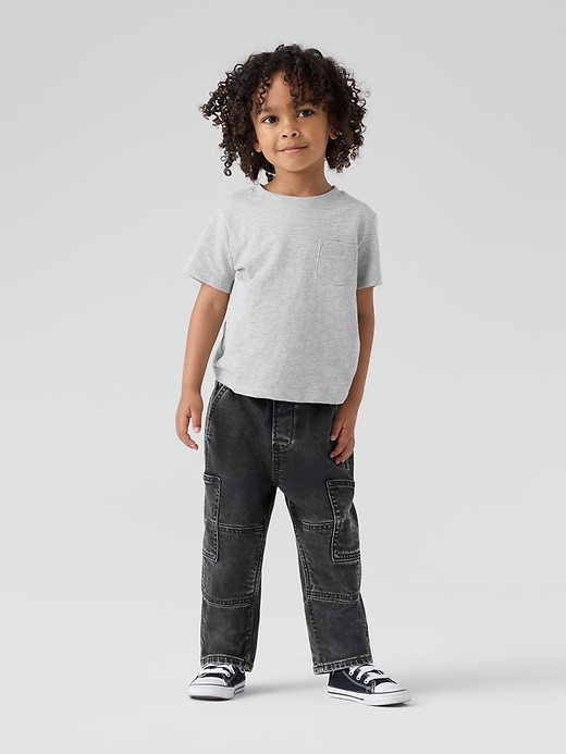Image number 2 showing, babyGap Pull-On Baggy Cargo Jeans