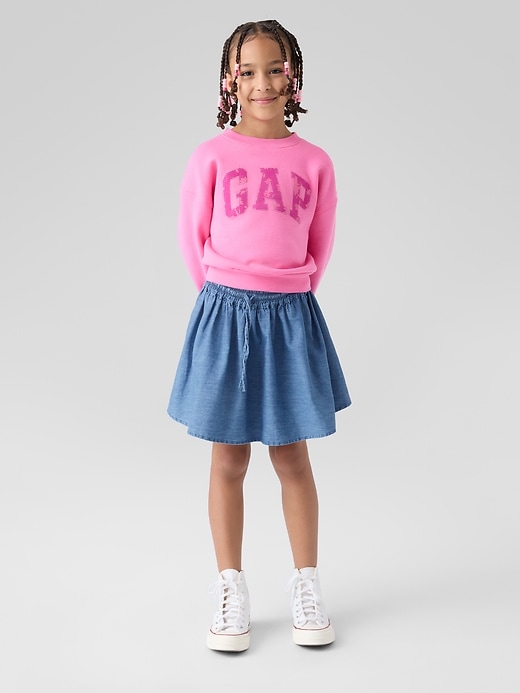 Image number 2 showing, Kids Pull-On Skirt