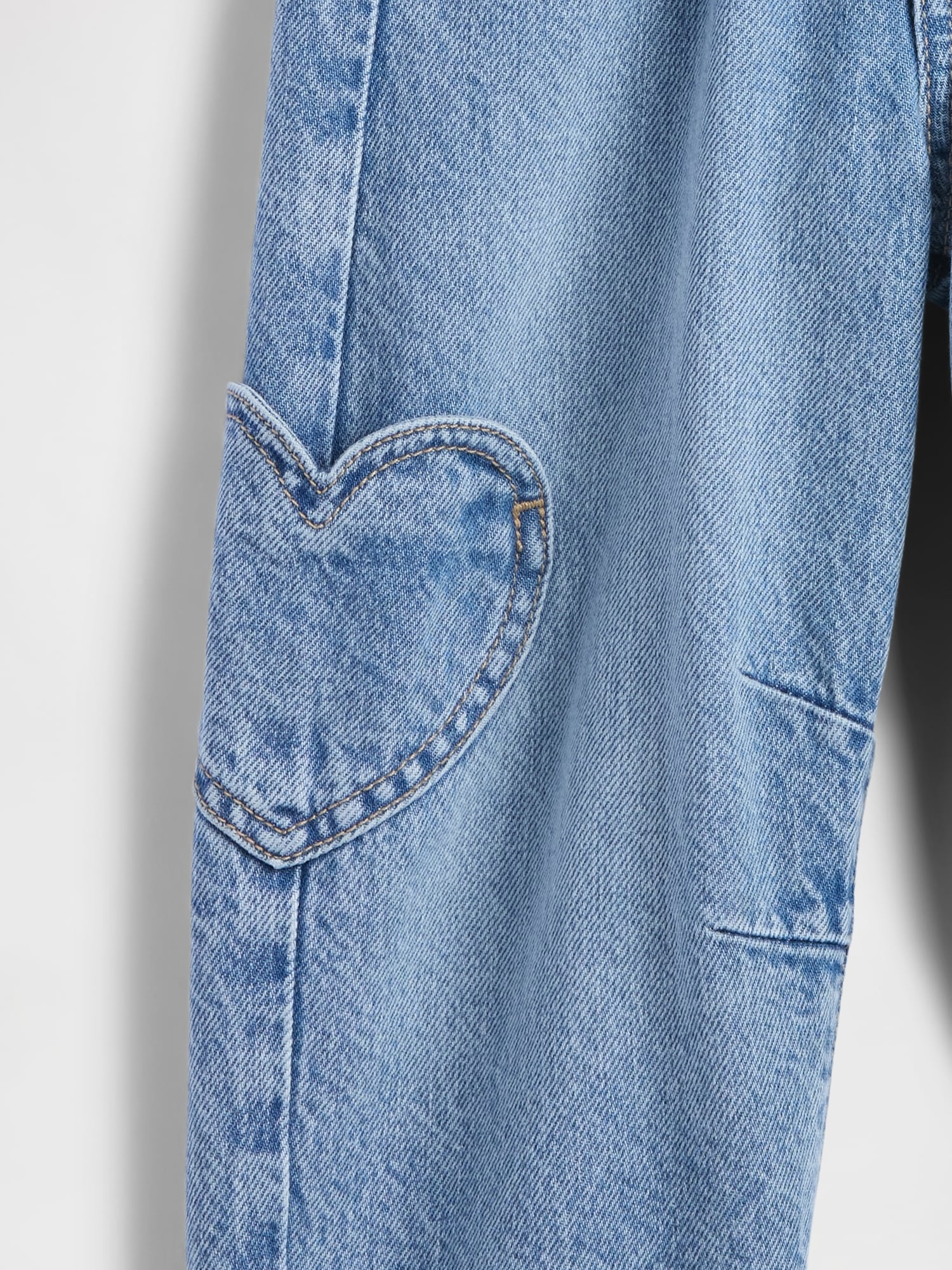 Gap Factory Babygap Paperbag Horseshoe Jeans In Blue