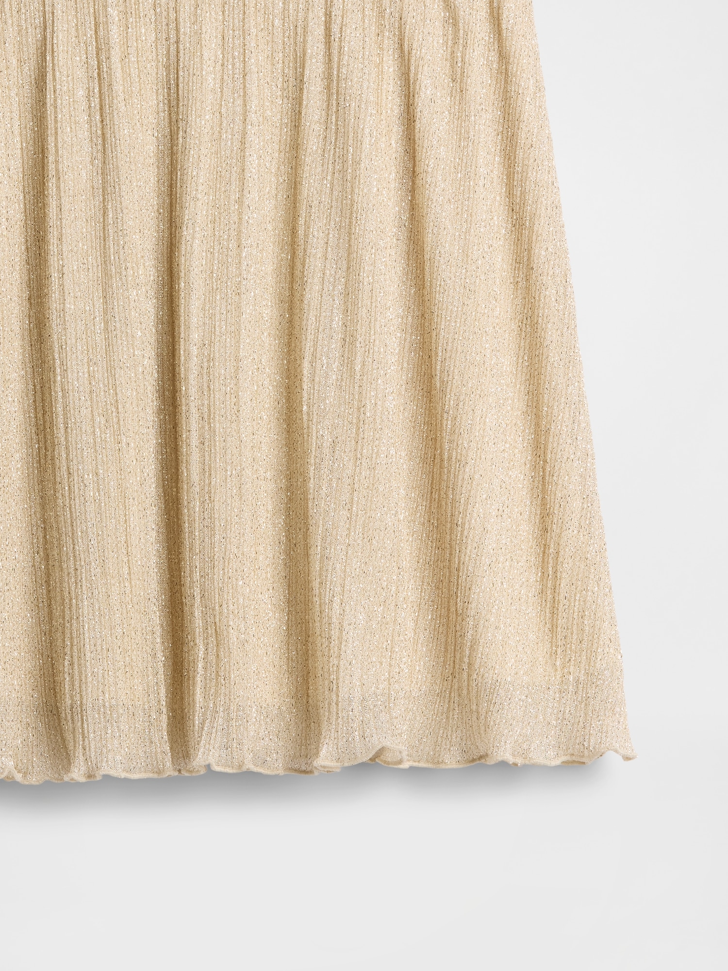 Gap Factory Kids Pull-on Shine Skirt In Gold