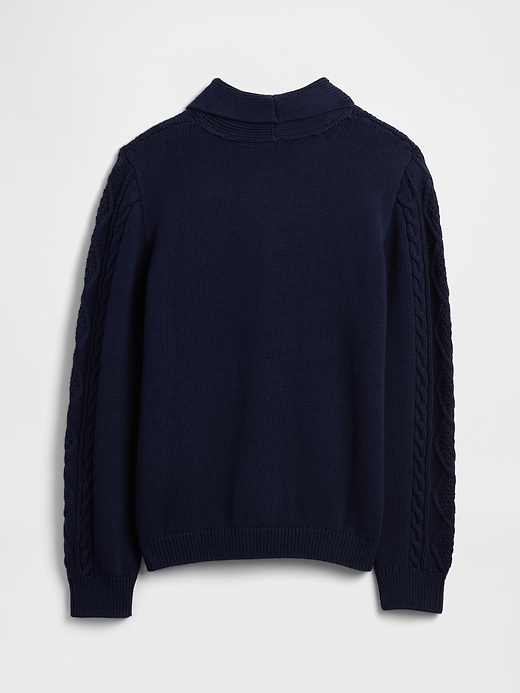 Image number 2 showing, Kids Cable-Knit Cardigan