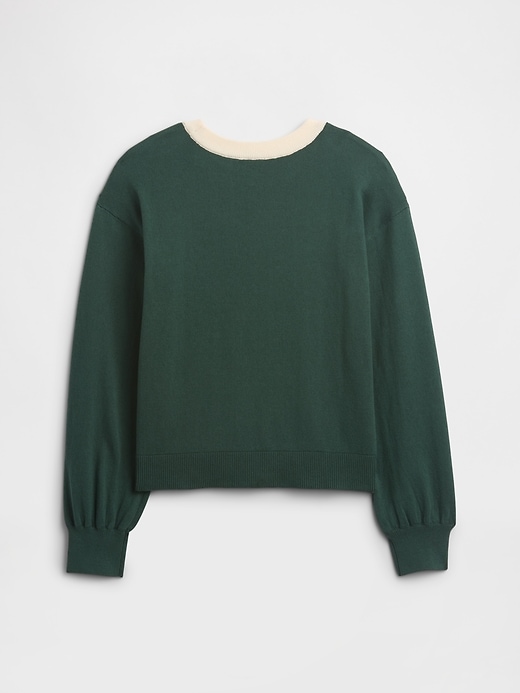 Image number 2 showing, Kids Relaxed Intarsia Sweater