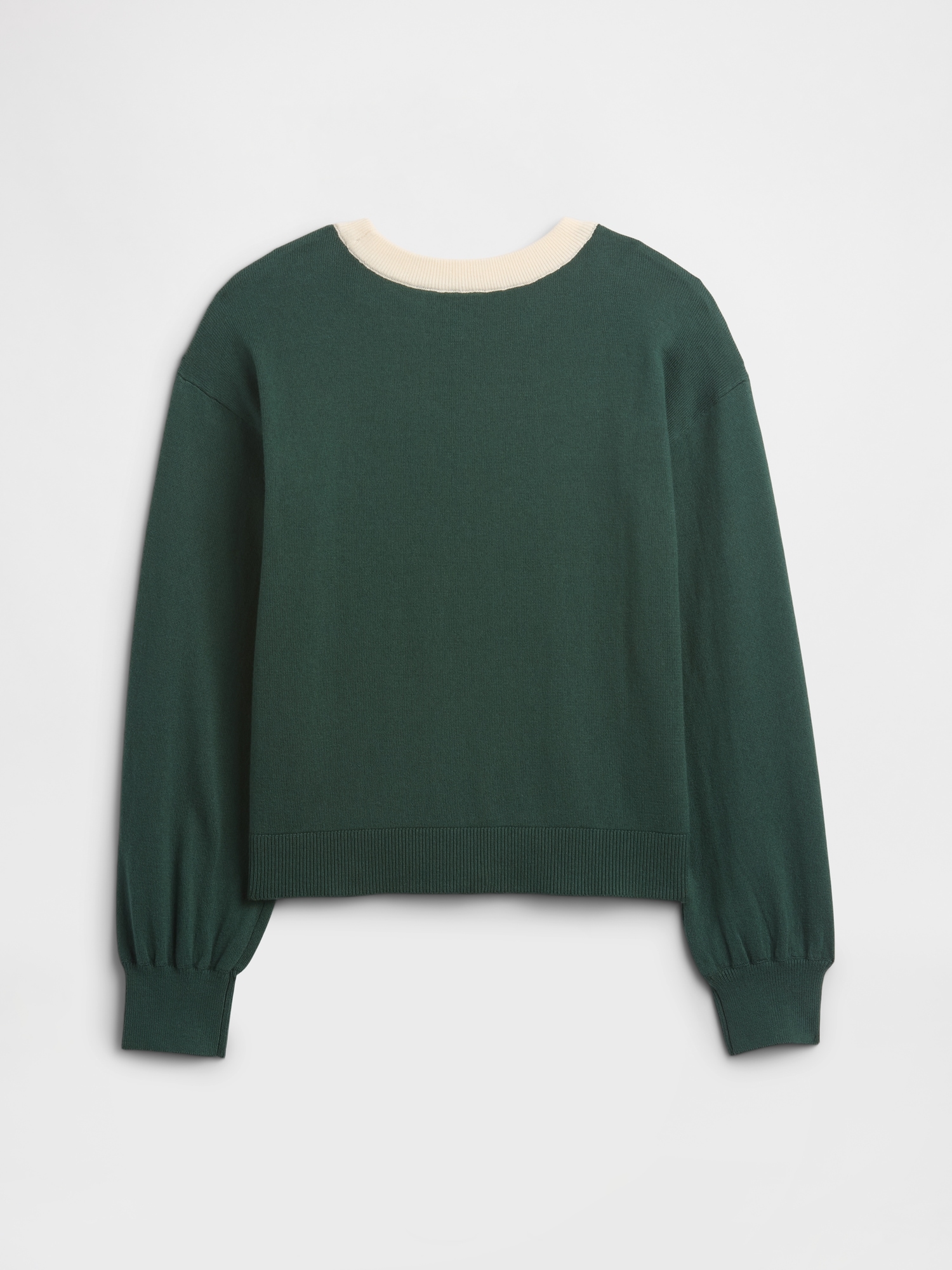 Gap Factory Kids Relaxed Intarsia Sweater In Green