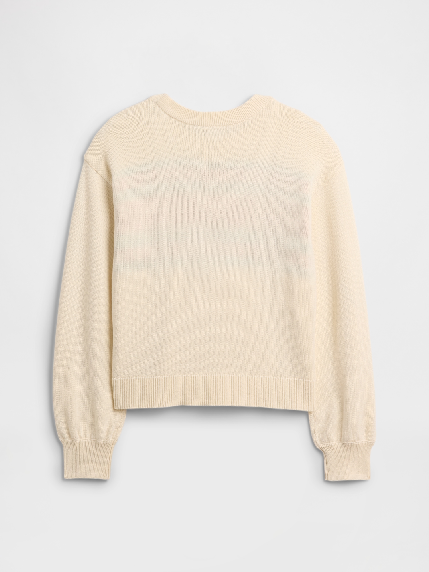 Gap Factory Kids Relaxed Intarsia Sweater In Neutral