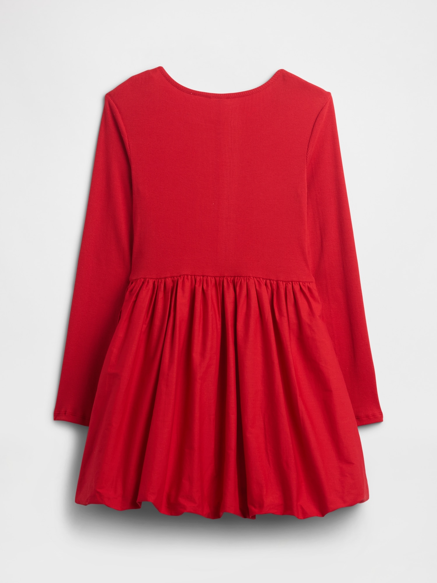 Kids Puff Sleeve Bubble Dress