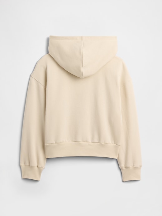 Image number 2 showing, Kids Relaxed Half-Zip Fleece Hoodie