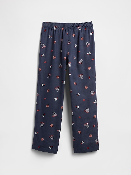 Image number 2 showing, Kids 100% Recycled Flannel PJ Pants