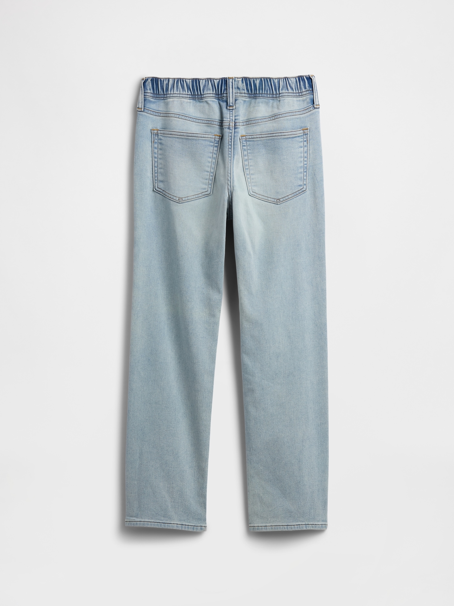 Gap Factory Kids Pull-on Original Straight Sweatpant Jeans In Blue