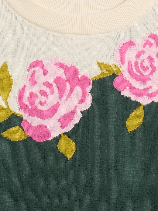 Image number 3 showing, Kids Relaxed Intarsia Sweater