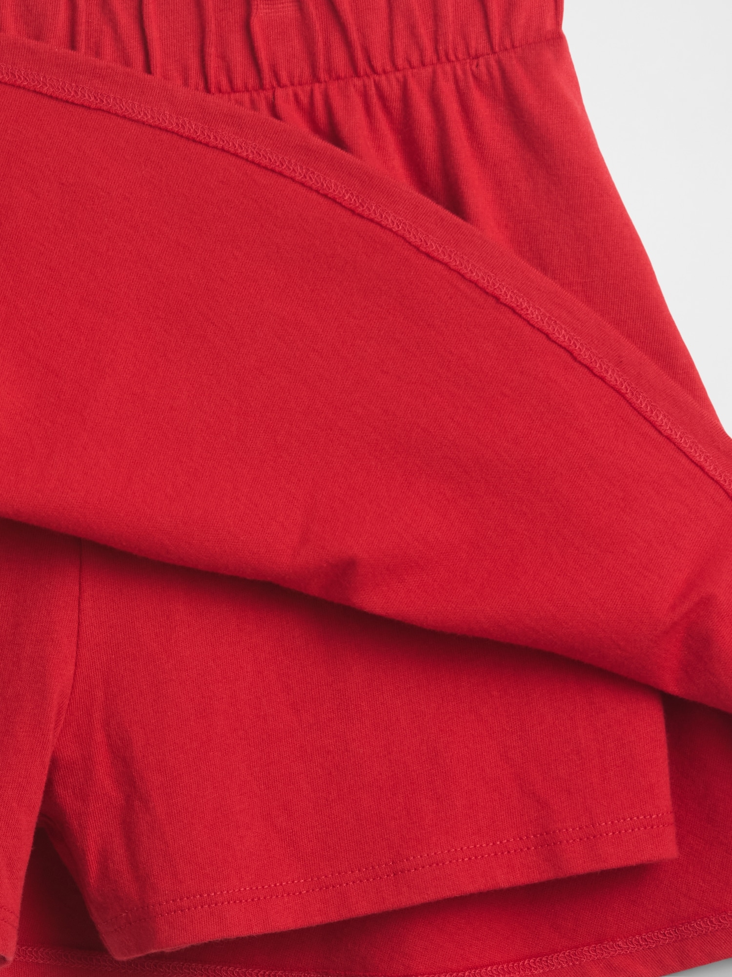 Gap Factory Kids Pull-on Jersey Skort In Red