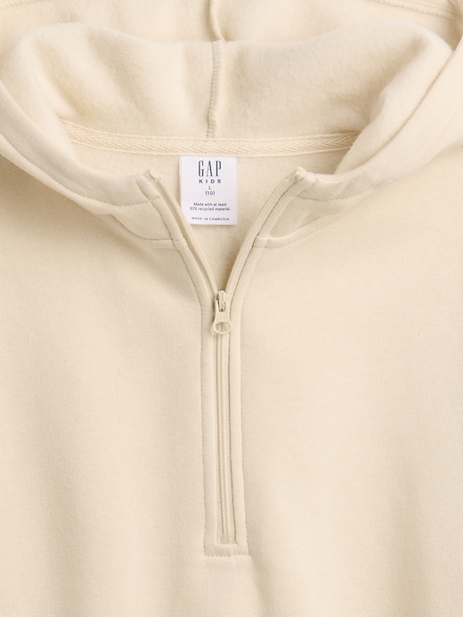 Image number 3 showing, Kids Relaxed Half-Zip Fleece Hoodie
